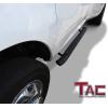 imageTAC Side Step Fit 20092018 RAM 1500  20192023 RAM 1500 Classic  20102024 RAM 2500350045005500 Regular Cab Pickup Truck 425quot Oval Bend Texture Black Nerf Bars Step Rails 2Pcs