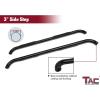 imageTAC Side Steps Compatible with 20052011 Dodge Dakota Quad Cab Truck Pickup 3quot Black Side Bars Nerf Bars Running Boards Step Rails Running Boards Rock Panel Off Road Exterior Accessories 2 Pieces