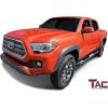 imageTAC Side Steps Compatible with 20052023 Toyota Tacoma Double Cab Pickup Truck 3quot Stainless Steel Side Bars Nerf Bars Running Boards Rock Panel Off Road Exterior Accessories 2 PiecesStainless Steel