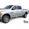 imageTAC Side Steps Compatible with 20092018 RAM1500 CrewCab  20192024 RAM1500 Classic CrewCab  20102025 RAM2500350045005500 CrewCab Pickup Truck 3quot Stainless Steel Running Boards 2Pcs