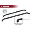 imageTAC Side Steps Custom Fit 20062010 Hummer H3 3 inches Black Side Bars Nerf Bars Step Rails Running Boards Off Road Exterior Accessories 2 Pieces Running Boards