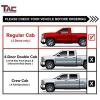 imageTAC Side Steps Fit 19992018 Chevy SilveradoGMC Sierra 1500 Regular Cab19992019 SilveradoSierra 25003500 Regular Cab Exclude CK Classic 3quot Running Boards Side Bars Nerf Bars Step Rails 2pcs