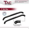 imageTAC Side Steps Fit 19992018 Chevy SilveradoGMC Sierra 1500 Regular Cab19992019 SilveradoSierra 25003500 Regular Cab Exclude CK Classic 3quot Running Boards Side Bars Nerf Bars Step Rails 2pcs