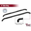 imageTAC Side Steps Fit 20002020 Chevy Tahoe Exclude 0206 Z71  GMC Yukon 12 Ton Truck Pickup 3quot Black Side Bars Nerf Bars Step Rails Running Boards Off Road 2 Pieces