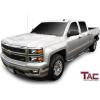 imageTAC Side Steps Fit 20012018 Chevy SilveradoGMC Sierra 1500 Crew Cab  20012019 Chevy SilveradoGMC Sierra 25003500 Crew Cab Exclude CK Classic 3quot Tube Stainless Steel Side Bars 2pcsStainless Steel
