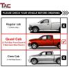 imageTAC Side Steps Fit 20022008 Ram1500 Quad Cab 20032009 Ram25003500 Quad Cab Exclude Daytona Rumble Bee and SRT10 Models 3quot Stainless Steel Side Bars Nerf Bars Running Boards