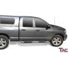 imageTAC Side Steps Fit 20022008 Ram1500 Quad Cab 20032009 Ram25003500 Quad Cab Exclude Daytona Rumble Bee and SRT10 Models 3quot Stainless Steel Side Bars Nerf Bars Running Boards
