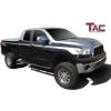 imageTAC Side Steps Fit 20072021 Toyota Tundra Double Cab Truck Pickup 3 inches Stainless Steel Side Bars Nerf Bars Running Boards Rock Panel Off Road Exterior Accessories 2 Pieces Running BoardsHeavy Texture Black