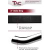 imageTAC Side Steps Fit 20072021 Toyota Tundra Double Cab Truck Pickup 3 inches Stainless Steel Side Bars Nerf Bars Running Boards Rock Panel Off Road Exterior Accessories 2 Pieces Running BoardsStainless Steel