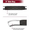 imageTAC Side Steps Fit 20092018 RAM 150020192023 RAM 1500 Classic20102024 RAM 2500350045005500 Crew Cab Incl Chassis Cab Diesel models 80quot Length Bar 5quot Oval Bend Stainless Steel Tube 2PcsBend End Tubular
