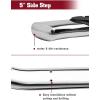 imageTAC Side Steps Fit 20092018 RAM 150020192023 RAM 1500 Classic20102024 RAM 2500350045005500 Crew Cab Incl Chassis Cab Diesel models 80quot Length Bar 5quot Oval Bend Stainless Steel Tube 2PcsBend End Tubular
