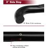 imageTAC Side Steps Fit 20102024 Toyota 4Runner Limited20102013 SR520192022 Nightshade Edition20222024 TRD Sport Models Exclude All Models Not Listed 3quot Black Nerf Bar Step Rail Running Board 2PcsTubular Side Steps