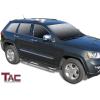 imageTAC Side Steps Fit 20112021 Jeep Grand Cherokee Include 22 WK ampamp Exclude Limited XHigh AltitudeSummitSRTSRT8TrackhawkTrailhawkL Model 3 Stainless Steel Nerf Bars Running Boards 2Pcs