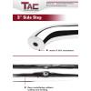 imageTAC Side Steps Fit 20112021 Jeep Grand Cherokee Include 22 WK ampamp Exclude Limited XHigh AltitudeSummitSRTSRT8TrackhawkTrailhawkL Model 3 Stainless Steel Nerf Bars Running Boards 2Pcs