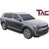 imageTAC Side Steps Running Boards Compatible with 20202025 KIA Telluride SUV 55 Aluminum Black Side Bars Step Rails Nerf Bars 2 pcs Running Boards