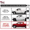imageTAC Side Steps Running Boards Compatible with 20222025 Toyota Tundra CrewMax Pickup Truck 3quot Stainless Steel Side Bars Step Rails Nerf Bars Off Road Accessories 2 pcs3 inch Gloss Black