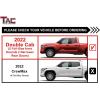 imageTAC Side Steps Running Boards Compatible with 20222025 Toyota Tundra Double Cab Truck Pickup 3 Black Side Bars Nerf Bars Off Road Exterior Accessories 2PcsPolish