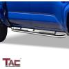 imageTAC Side Steps Running Boards Compatible with 20242025 Toyota Tacoma Double Cab Incl Hybrid Model 3quot Stainless Steel Side Bars Step Rails Nerf Bars Off Road AccessoriesStainless Steel