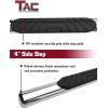 imageTAC Side Steps Running Boards Fit 20092018 Dodge RAM 1500  20192023 Classic  20102025 2500350045005500 Regular Cab Truck Pickup 4quot Stainless Steel Side Bars Nerf Bars 2Pcs