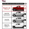 imageTAC Side Steps Running Boards Fit 20092018 Dodge RAM 1500  20192023 Classic  20102025 2500350045005500 Regular Cab Truck Pickup 4quot Stainless Steel Side Bars Nerf Bars 2Pcs