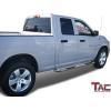 imageTAC Side Steps Running Boards Fit 20092018 RAM 1500 Quad Cab  20192024 RAM 1500 Classic Quad Cab Truck Pickup 3 Texture Black Side Bars Nerf Bars Step Rails Off Road Accessories 2PcsStainless Steel