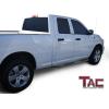 imageTAC Side Steps Running Boards Fit 20092018 RAM 1500 Quad Cab  20192024 RAM 1500 Classic Quad Cab Truck Pickup 3 Texture Black Side Bars Nerf Bars Step Rails Off Road Accessories 2PcsHeavy Texture