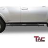 imageTAC Side Steps Running Boards Fit 20102024 Toyota 4RunnerExclude 20102013 SR5 ampamp20102024 Limited ampamp20202021 Nightshade EditionSUV 3 Texture Black5 inch Fine Texture