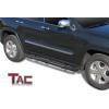 imageTAC Side Steps Running Boards Fit 20112021 Jeep Grand Cherokee Include 22 WK ampamp Exclude Limited XHigh AltitudeSummitSRT SRT8 TrackhawkTrailhawkL Model SUV 3 Texture Black Nerf Bars 2Pcs