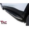 imageTAC Side Steps Running Boards Fit 20182023 Chevy Traverse20182024 Buick Enclave SUV 55 Aluminum Black Side Bars Step Rails Nerf Bars Off Road Accessories 2pcs Running Boards