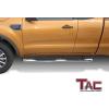 imageTAC Side Steps Running Boards Fit 20192023 Ford Ranger Super Cab Truck Pickup 3 Stainless Steel Side Bars Nerf Bars Off Road Accessories 2pcs Running Boards3 inch Polish