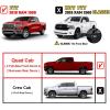 imageTAC Side Steps Running Boards Fit 20192025 RAM 1500 Quad CabExclude 20192024 RAM 1500 ClassicTruck Pickup 425quot Oval Bend Texture Black Side Bars6 inch Fine Texutre