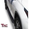 imageTAC Side Steps Running Boards Fit 20202025 Toyota Highlander Incl Hybrid SUV 55 Aluminum Black Side Bars Step Rails Nerf Bars 2PiecesCobra Running Boards