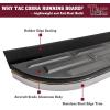 imageTAC Side Steps Running Boards Fit 20202025 Toyota Highlander Incl Hybrid SUV 55 Aluminum Black Side Bars Step Rails Nerf Bars 2PiecesCobra Running Boards