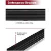 imageTAC Side Steps Running Boards Fit 20202025 Toyota Highlander Incl Hybrid SUV 55 Aluminum Black Side Bars Step Rails Nerf Bars 2PiecesViewpoint Running Boards