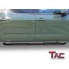 imageTAC Side Steps Running Boards Fit 20222024 Toyota Tundra CrewMax Truck Pickup 3 Texture Black Side Bars Nerf Bars Off Road Accessories 2pcs