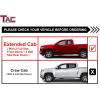 imageTAC Side Steps fit 19881998 ChevyGMC CK 2 Door Extended CAB Incl Z71 Pickup Truck 3quot Black Step Rails Running Boards Off Road Exterior Accessories 2 Pieces Running Boards
