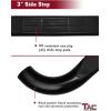 imageTAC Side Steps fit 19951999 Chevy TahoeGMC Yukon 3quot Black Side Bars Nerf Bars Step Rails Running Boards Rock Panel Off Road Exterior Accessories 2 Pieces Running Boards
