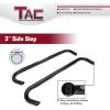 imageTAC Side Steps fit 20002006 Toyota Tundra Access Cab 3quot Black Side Bars Nerf Bars Step Rails Running Boards Off Road Automotive Exterior Accessories 2 Pieces Running Boards