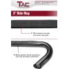 imageTAC Side Steps fit 20002006 Toyota Tundra Access Cab 3quot Black Side Bars Nerf Bars Step Rails Running Boards Off Road Automotive Exterior Accessories 2 Pieces Running Boards