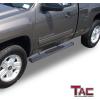 imageTAC Sidewinder Running Boards Fit 20072018 SilveradoSierra 1500 Regular Cab 20072019 SilveradoSierra 25003500 Regular Cab 4 Drop Side Step Nerf Bar Rocker Slider Pickup Truck Accessories 2pcsArrow Running Boards
