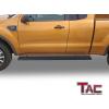 imageTAC Sidewinder Running Boards Fit 20192023 Ford Ranger Super Cab Truck 4 Drop Fine Texture Black Side Steps Nerf Bars Rock Slider Armor OffRoad 2pcsSpear Running Boards