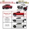 imageTAC Sidewinder Running Boards Fit 20192025 SilveradoSierra 1500 Regular Cab 20202025 SilveradoSierra 25003500 Regular Cab 4 Drop Side Step Nerf Bar Rocker Slider Pickup Truck Accessories 2pcs