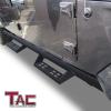 imageTAC Sniper Running Boards Compatible with 20202025 Jeep Gladiator JT Truck Pickup 4quot Drop Fine Texture Black Side Steps Nerf Bars Rock Slider Armor OffRoad Accessories 2pcs