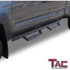 imageTAC Sniper Running Boards Fit 20052023 Toyota Tacoma Access Cab Truck Pickup 4quot Drop Fine Texture Black Side Steps Nerf Bars 2pcs