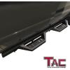imageTAC Sniper Running Boards Fit 20072018 Chevy SilveradoGMC Sierra 1500  20072019 25003500 Crew Cab Truck Pickup 4quot Drop Fine Texture Black Side Steps Nerf Bars 2pcsSidewinder Drop Steps
