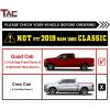 imageTAC Sniper Running Boards Fit 20192025 Dodge RAM 1500 Quad CabExclude 20192024 RAM 1500 ClassicTruck Pickup 4quot Drop Fine Texture Black Side Steps