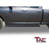 imageTAC Spear Running Boards Compatible with 20092018 Dodge Ram 1500 Quad Cab Incl 20192024 Ram 1500 Classic 6quot Side Step Rail Nerf Bar Truck Aluminum Texture Black Width Body and Soft top