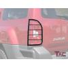 imageTAC Tail Rear Light Guards Cover Protector Fit 20052014 Nissan Xterra TLG Black Taillight  1 Pair