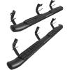 imageTAC 425quot Oval Bend Texture Black Nerf Bars  RAM 150025003500 Crew Cab Running Boards 2Pcs