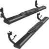 imageTAC Arrow Side Steps Running Boards Compatible with 20092018 Dodge RAM 1500  20102024 25003500 Heavy Duty Regular Cab Truck Pickup 5 Aluminum Texture Black Step Rails Nerf Bars Lightweight